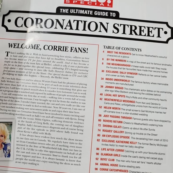 Coronation Street Glossy Special Edition Softcover Magazine Book - Picture 4 of 5